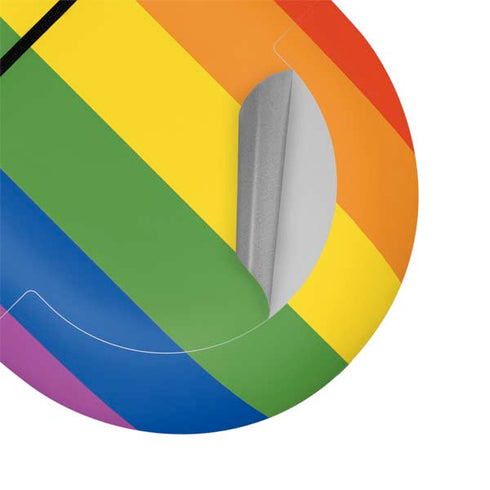 Vertical Rainbow Flag Google Pixel Buds Skin